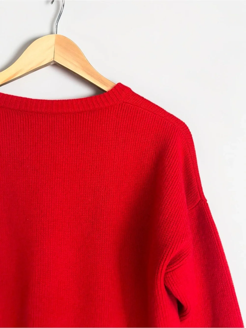 John Elliott 100% Cashmere Red Crewneck Sweater Men’s Size 1 Small